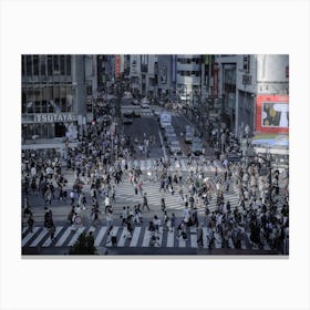Shibuya Crossing Japan Canvas Print