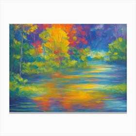 Autumn In The Woods Canvas Print