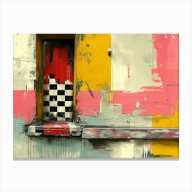 The Checkered Portal Canvas Print