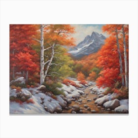 Autumn In The Mountains 1 Canvas Print