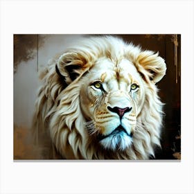 Lion Painting 98 Canvas Print