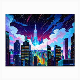 Cityscape 4 Canvas Print