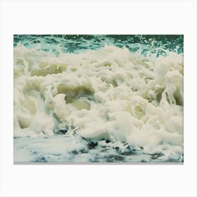 Wave Splashing Canvas Print