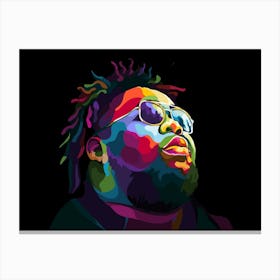 Rod Wave Wpap Canvas Print