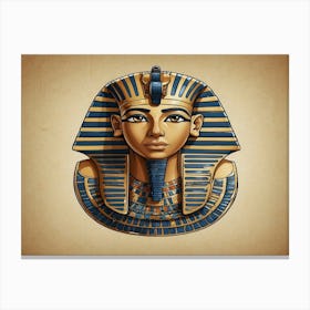 Pharaoh Mask 2 Canvas Print