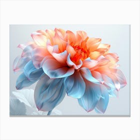 Dahlia Canvas Print