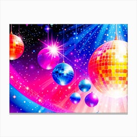 Disco Balls 1 Canvas Print