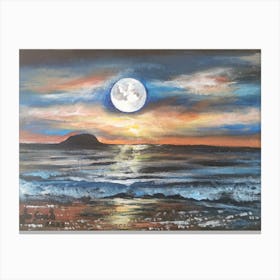 Moonlight Dawn Canvas Print