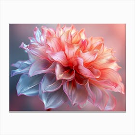 Dahlia 1 Canvas Print