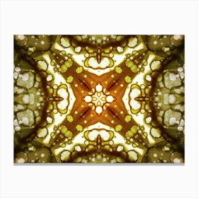 Abstraction Watercolor Pattern 2 Canvas Print