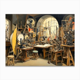 Artist'S Studio Canvas Print