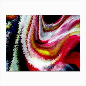 Acrylic Extruded Painting 650 Canvas Print