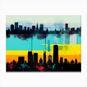 New York City Skyline Canvas Art Canvas Print