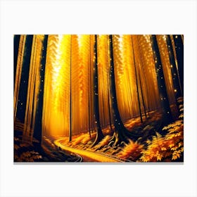 Forest Path 7 Canvas Print