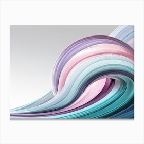 Abstract Wave 6 Canvas Print