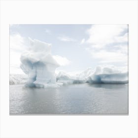 Iceberggeometry 4 Canvas Print