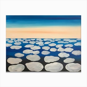 Georgia O'Keeffe - Sky Above Clouds,IV Canvas Print