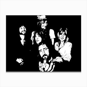 Fleetwood Mac Legend Music World Canvas Print