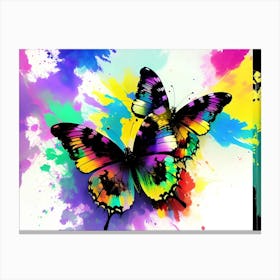 Colorful Butterflies 141 Canvas Print