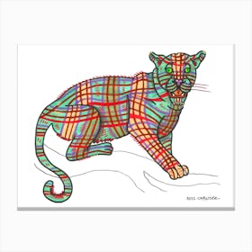 Alternative Leopard Canvas Print