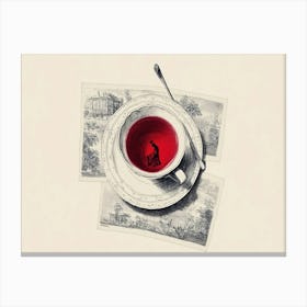 Cup Of Tea 3 Canvas Print