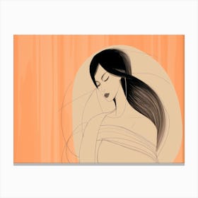 Chinese Woman Canvas Print