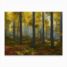 Autumn Forest 39 Canvas Print