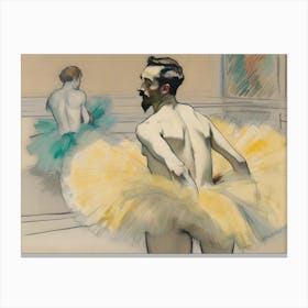 The Ballet Dancer Canvas Print
