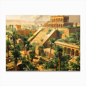 Ancient Egypt Canvas Print