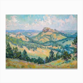 Western Landscapes Black Hills South Dakota 2 Canvas Print