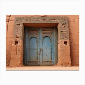 Door Of Egypt Canvas Print