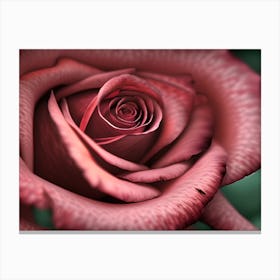 Beautiful  Pink Rose  Canvas Print