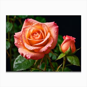 Bright Rose Canvas Print