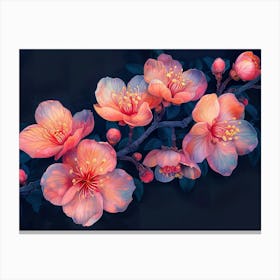 Cherry Blossoms Wallpaper 5 Canvas Print
