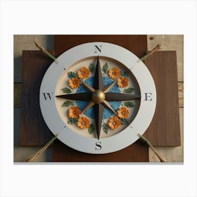 Compass 4 Canvas Print