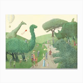 Summer Park Canvas Print