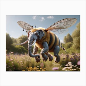 Beephant Canvas Print