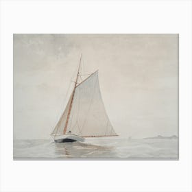 Sailboat Canvas Print