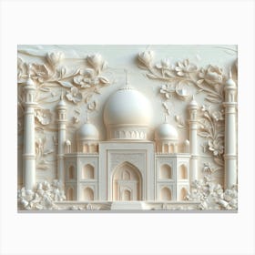 Taj Mahal Canvas Print