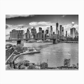 View From Manhattan Bridge Canvas Print