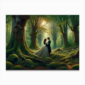 lovers 9 Canvas Print