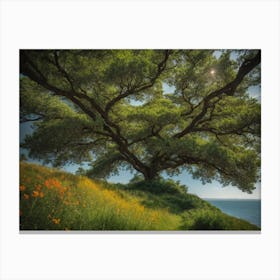 California Tree Canvas Print