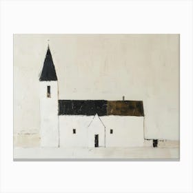 White Church 1 Canvas Print