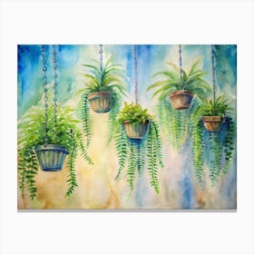 Potted Plants Canvas Print