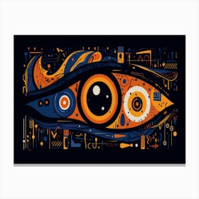 Eye Of The Universe 2 Canvas Print