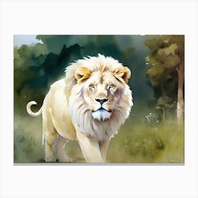 Lion Painting 109 Canvas Print
