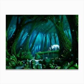 Mononoke Forest Canvas Print