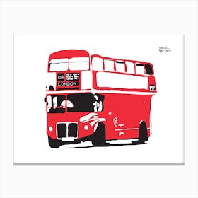 Routemster London Bus Canvas Print