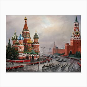 Moscow Canvas Print