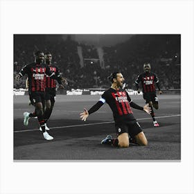 Zlatan Ibrahimovic 1 Canvas Print